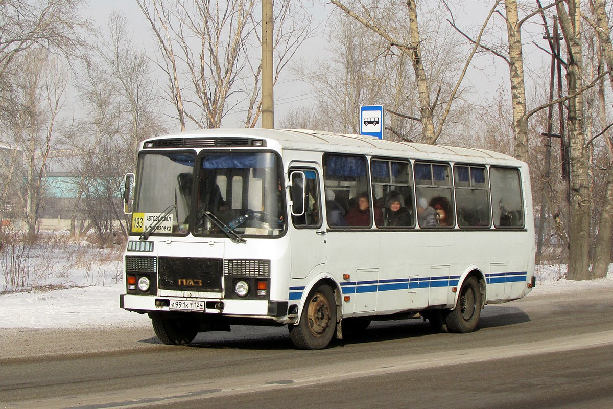 Красноярский край, ПАЗ-4234 № А 991 КТ 124