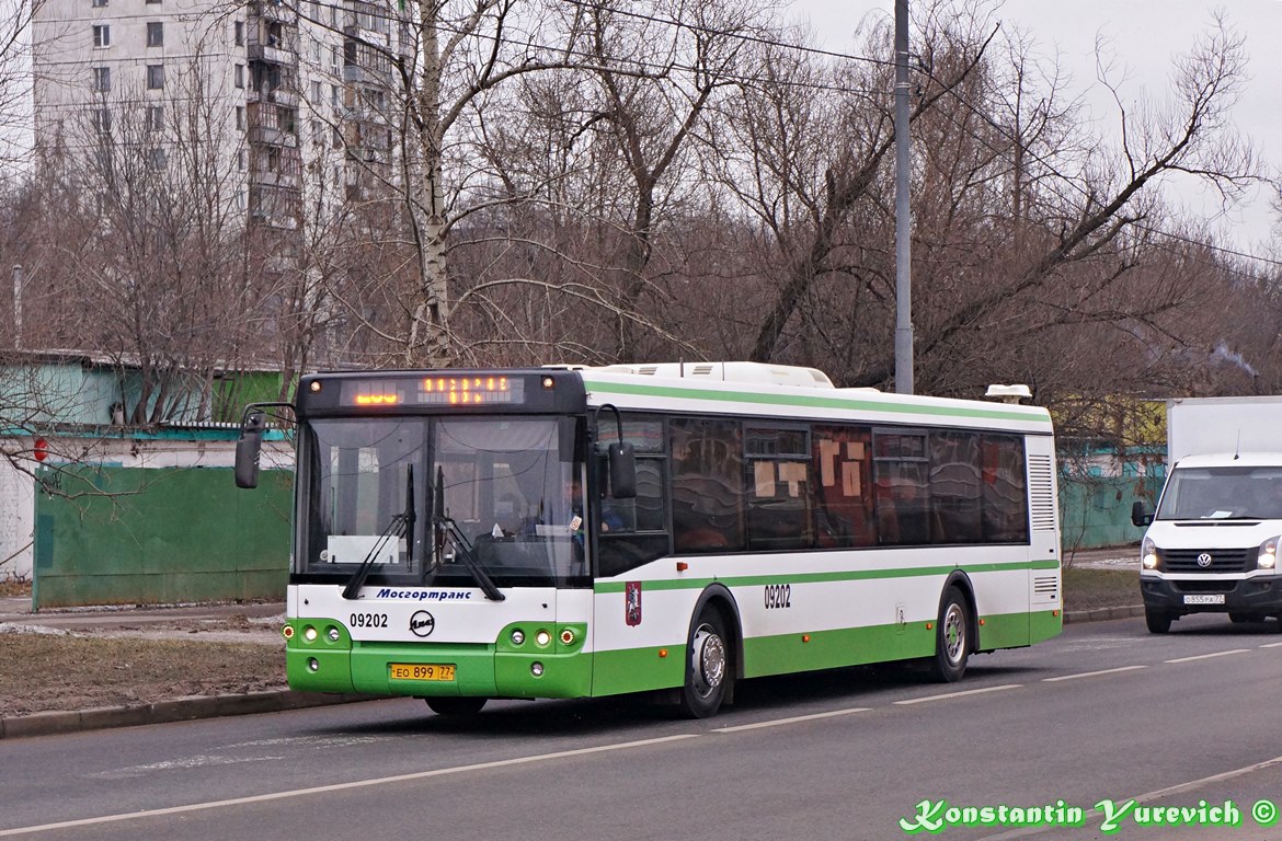 Москва, ЛиАЗ-5292.21 № 09202