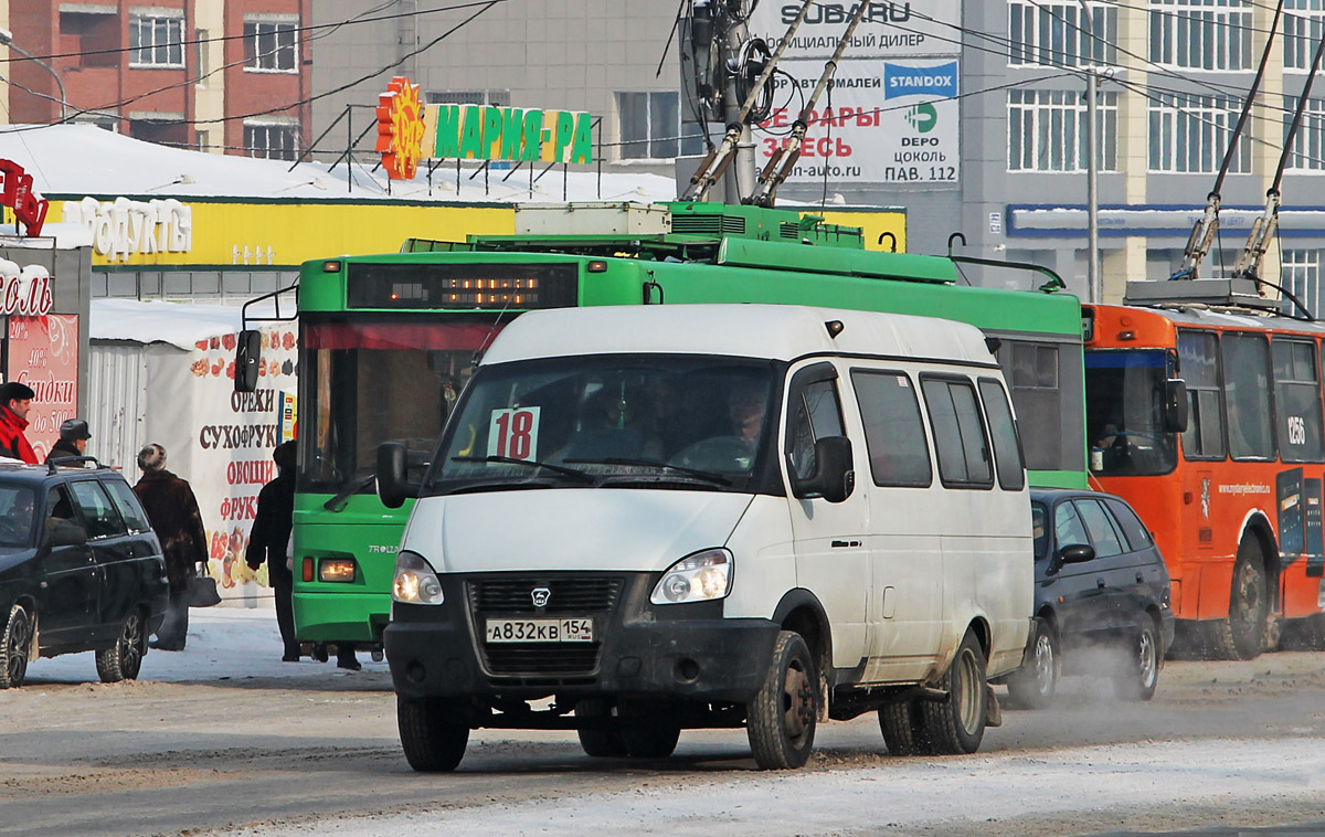 Новосибирская область, ГАЗ-322132 (XTH, X96) № А 832 КВ 154