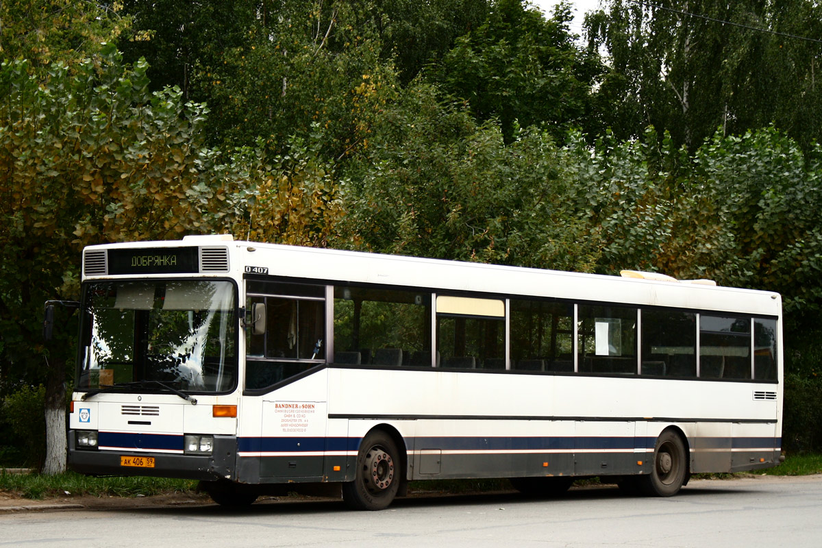 Пермский край, Mercedes-Benz O407 № АК 406 59