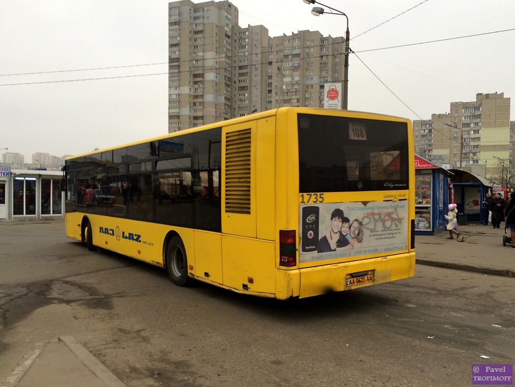 Kyiv, LAZ А183D1 # 1735