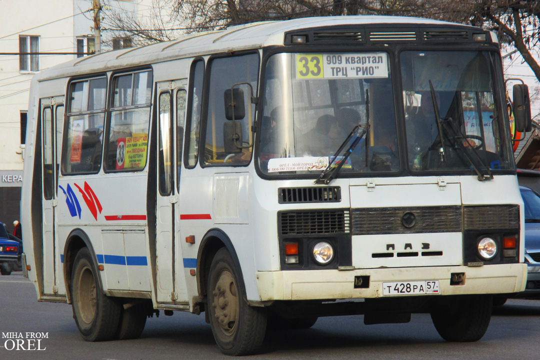 Орловская область, ПАЗ-32054-07 № Т 428 РА 57