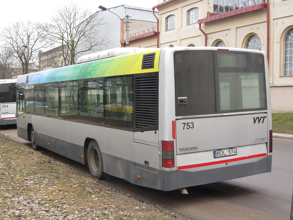 Литва, Volvo 7700 № 753