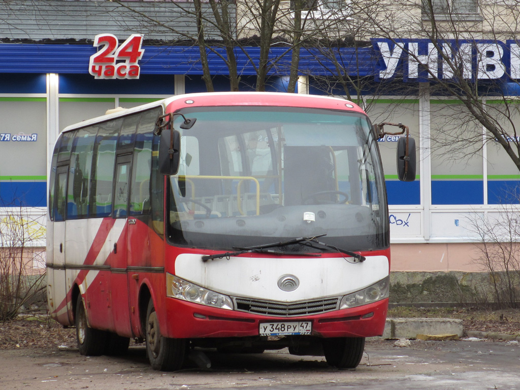 Ленинградская область, Yutong ZK6737D № У 348 РУ 47