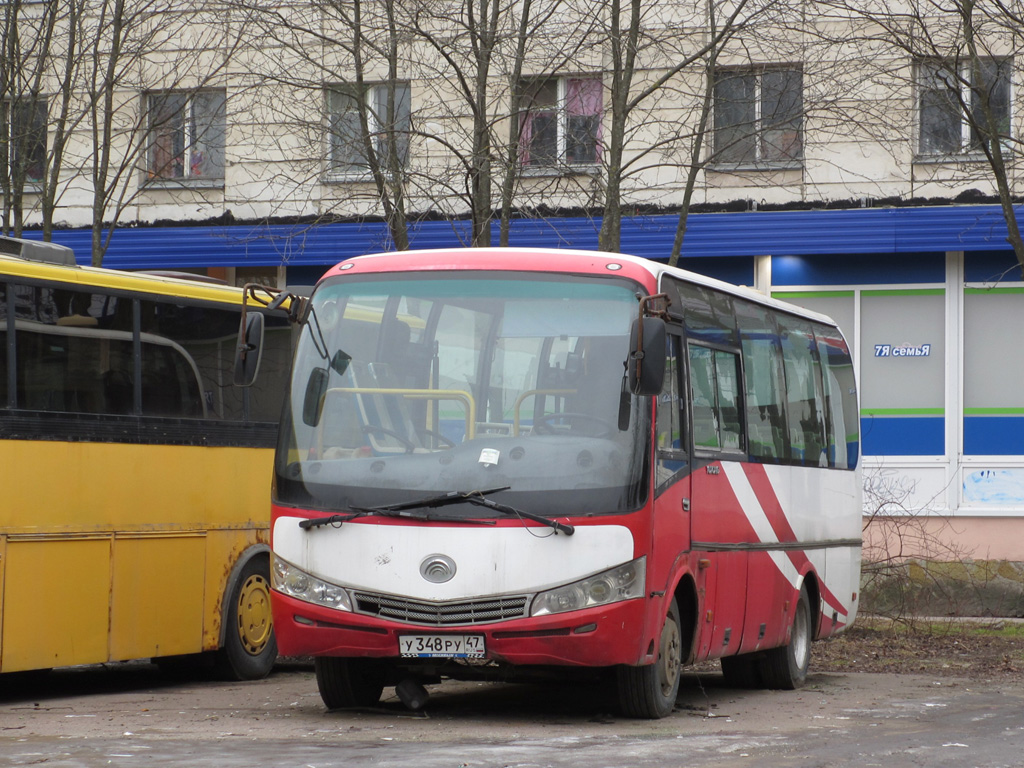 Ленинградская область, Yutong ZK6737D № У 348 РУ 47