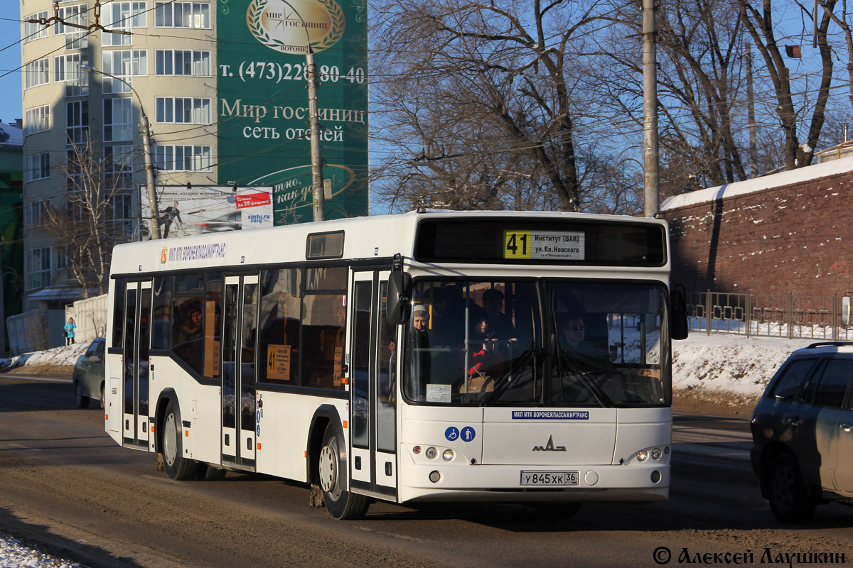 Воронежская область, МАЗ-103.469 № У 845 ХК 36