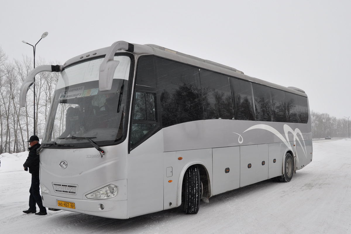 Алтайский край, King Long XMQ6127C № АО 457 22