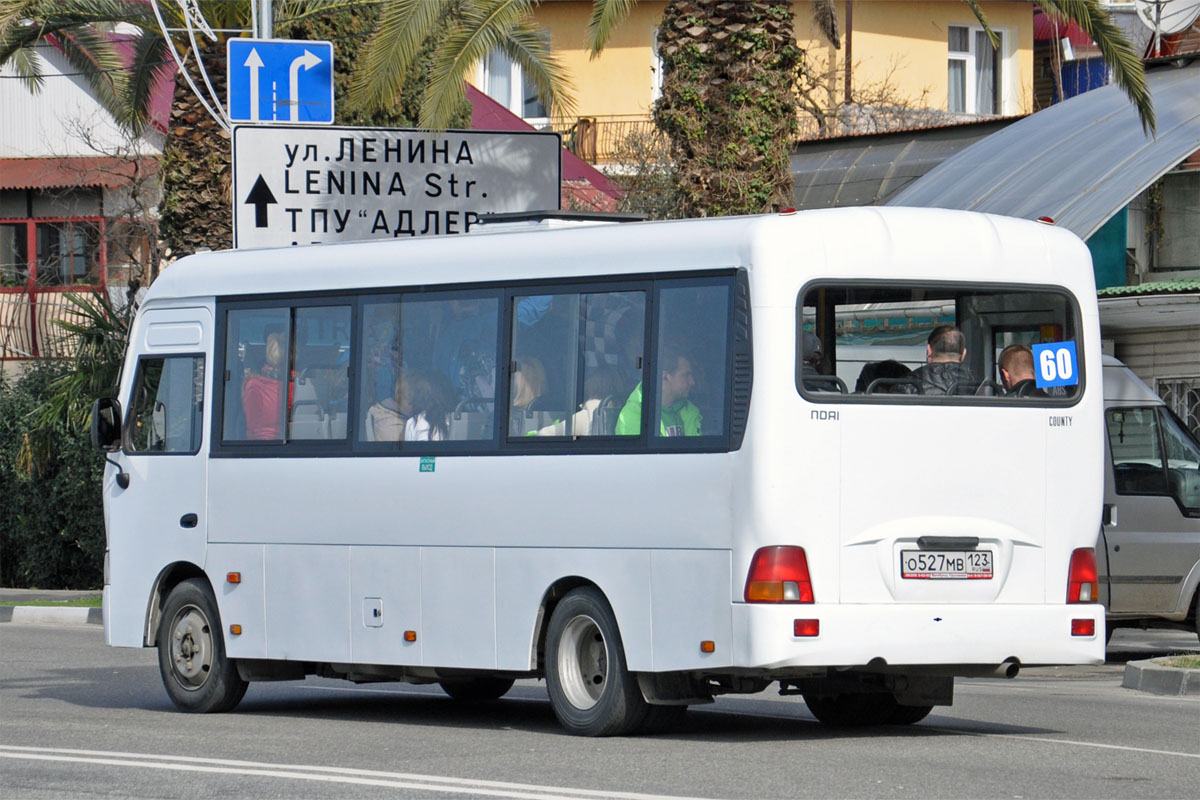 Краснодарский край, Hyundai County LWB C09 (ТагАЗ) № О 527 МВ 123