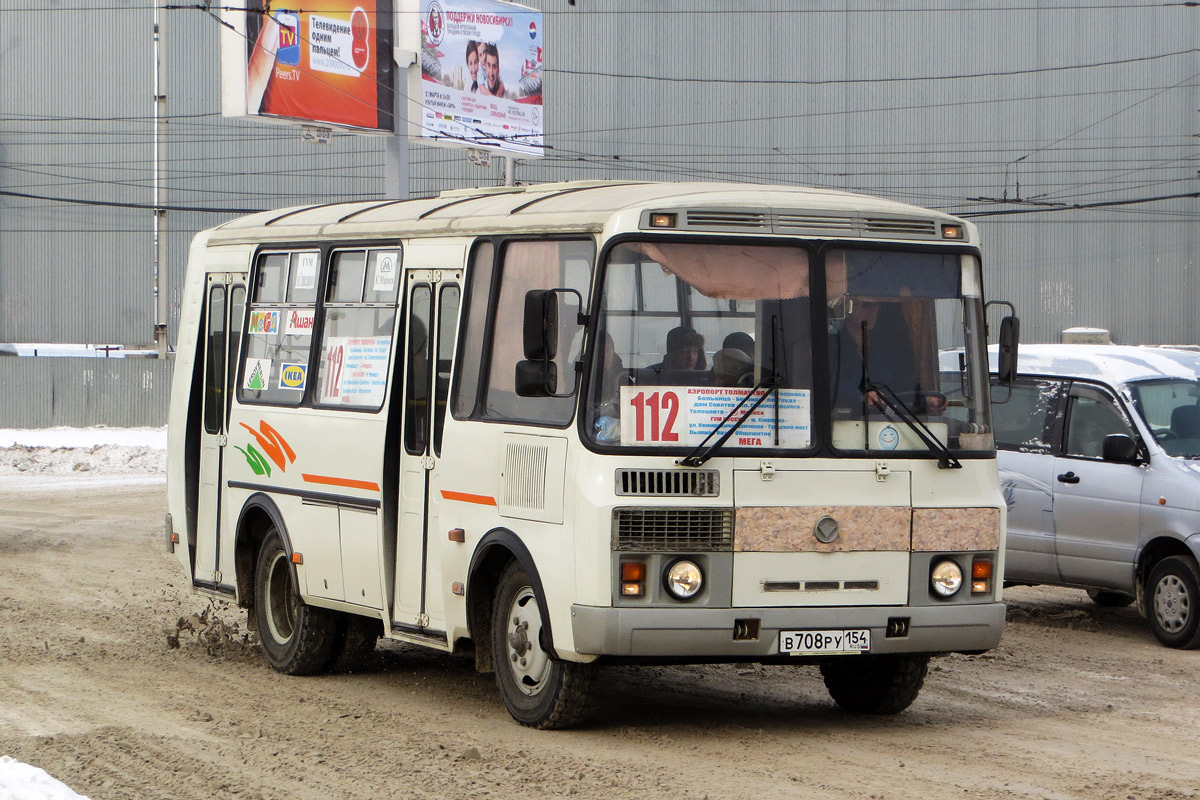 Новосибирская область, ПАЗ-32054 № В 708 РУ 154