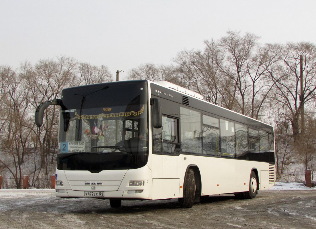 Красноярский край, MAN A78 Lion's City LE EL283 № У 472 ЕХ 124