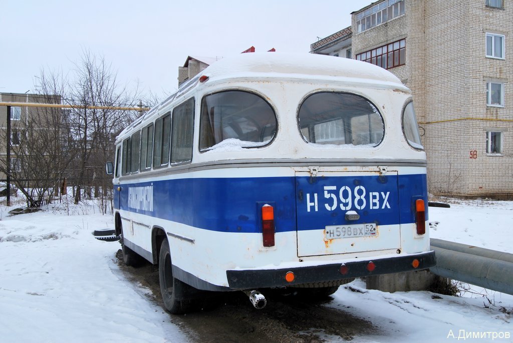 Нижегородская область, ПАЗ-672М № Н 598 ВХ 52