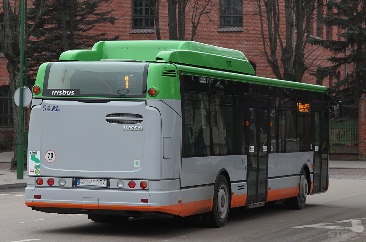 Литва, Irisbus Citelis 12M CNG № 54