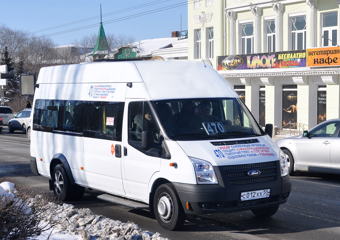 Омская область, Нижегородец-222709  (Ford Transit) № С 012 ХХ 55