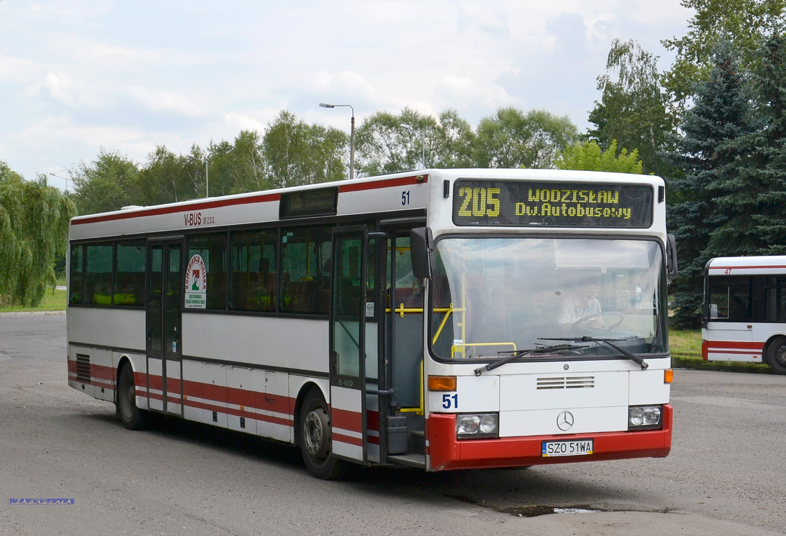 Польша, Mercedes-Benz O407 № 51