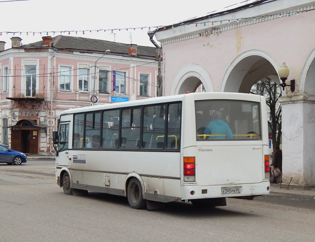 Тверская область, ПАЗ-320412-05 № Е 245 РВ 69