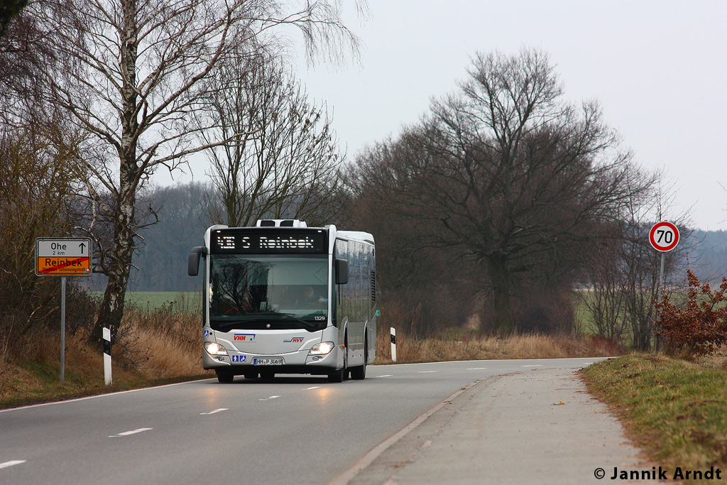 Гамбург, Mercedes-Benz Citaro C2 № 1329