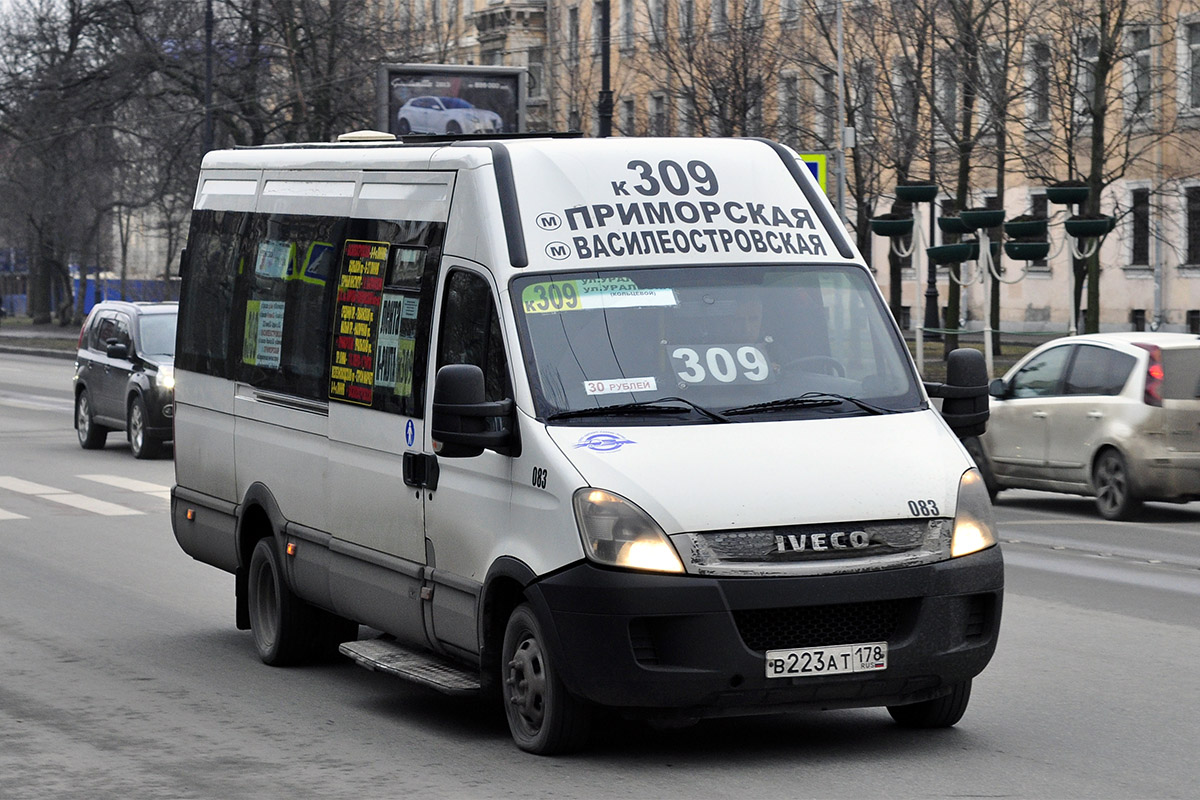 Санкт-Петербург, Нижегородец-2227UT (IVECO Daily) № 083