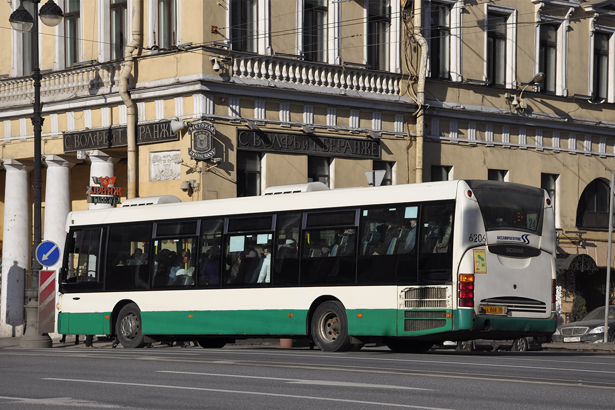 Санкт-Петербург, Scania OmniLink I (Скания-Питер) № 6206