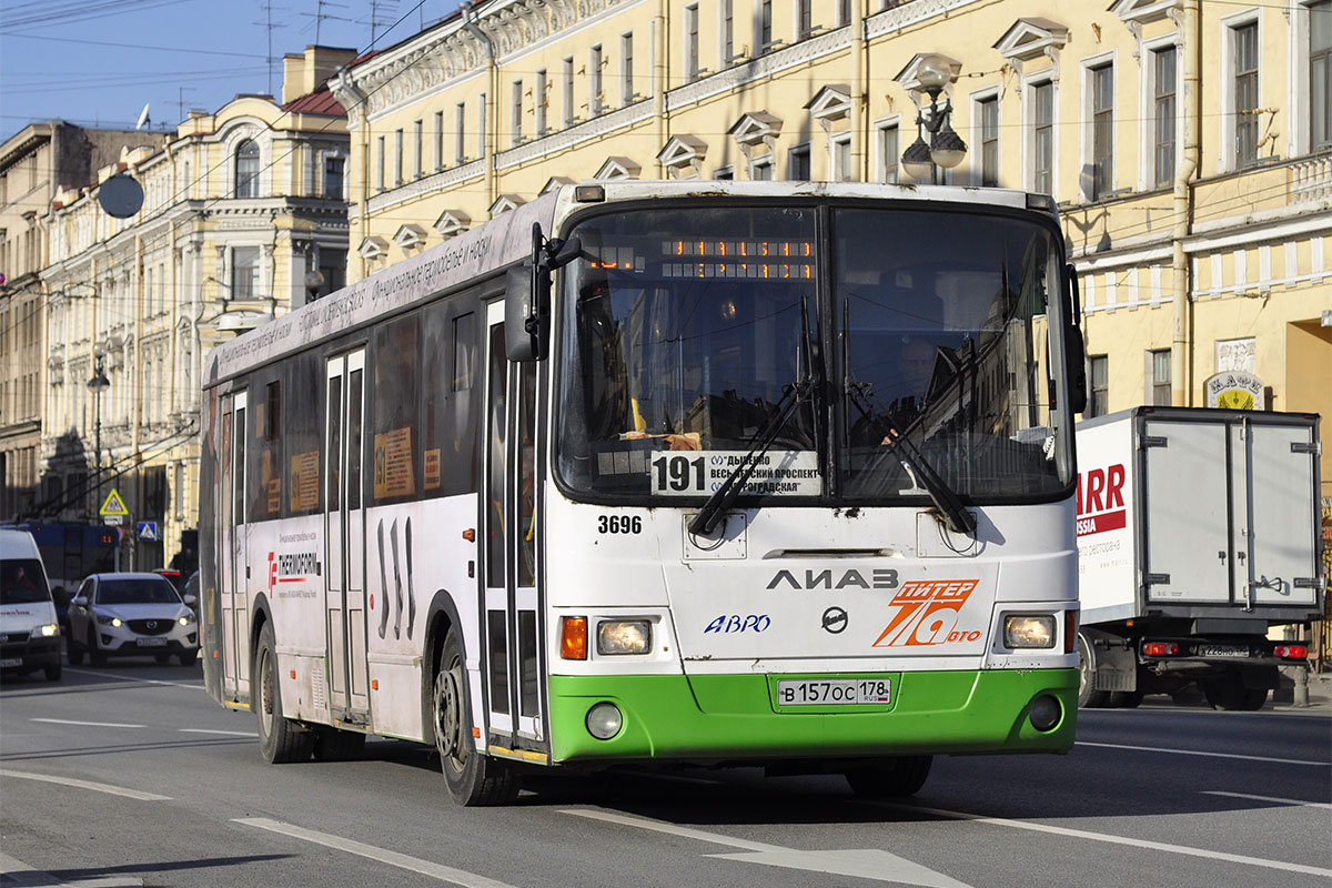 Санкт-Петербург, ЛиАЗ-5293.60 № 3696