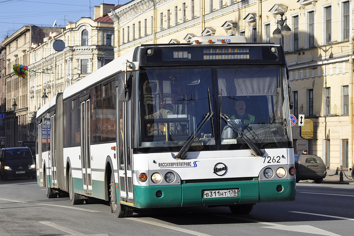 Санкт-Петербург, ЛиАЗ-6213.20 № 7262