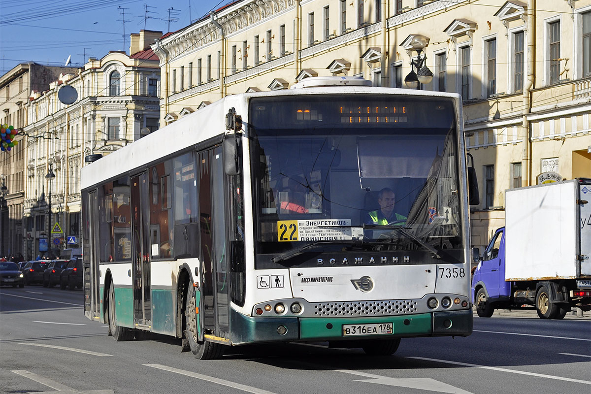 Санкт-Петербург, Волжанин-5270-20-06 "СитиРитм-12" № 7358