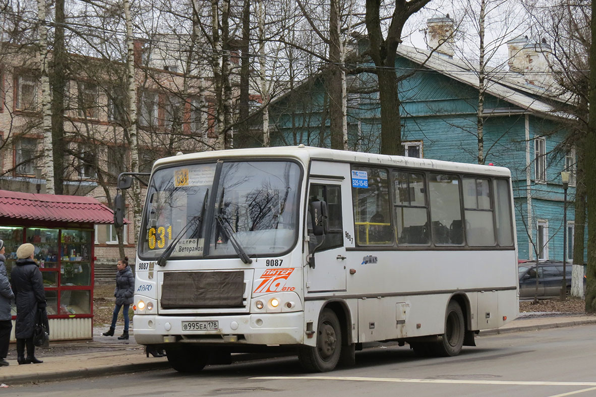 Ленинградская область, ПАЗ-320402-05 № 9087