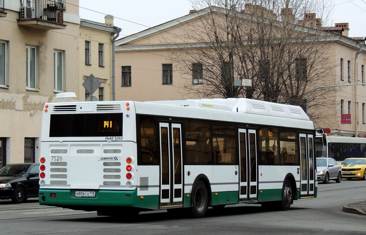 Санкт-Петербург, ЛиАЗ-5292.71 № 7528