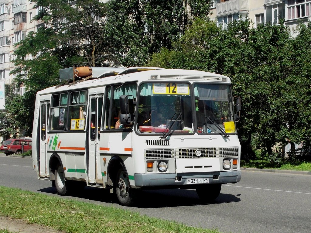 Ставропольский край, ПАЗ-32054 № У 331 РТ 26