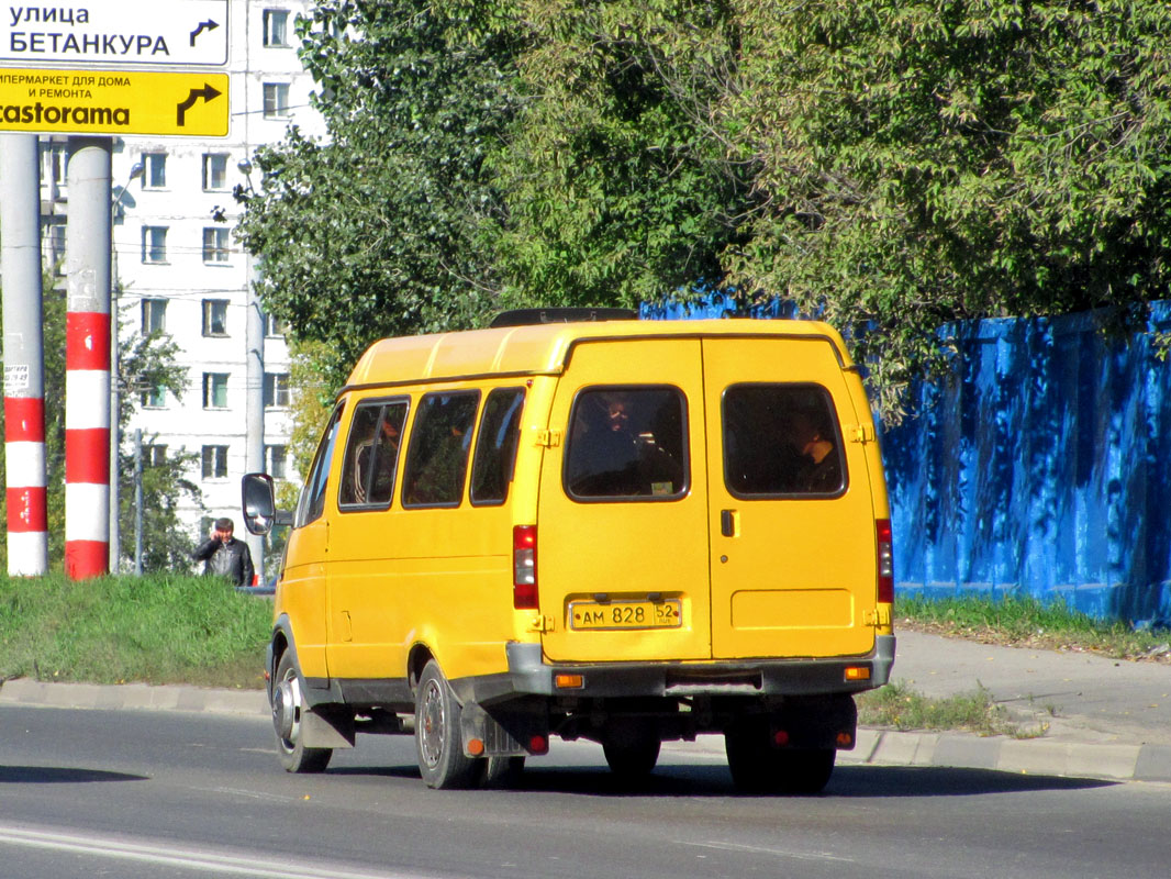 Нижегородская область, ГАЗ-322131 (X78) № АМ 828 52