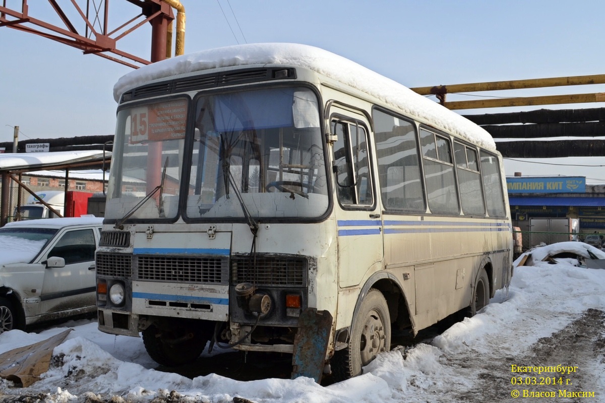 Свердловская область, ПАЗ-32053 № ЕВ 820 66