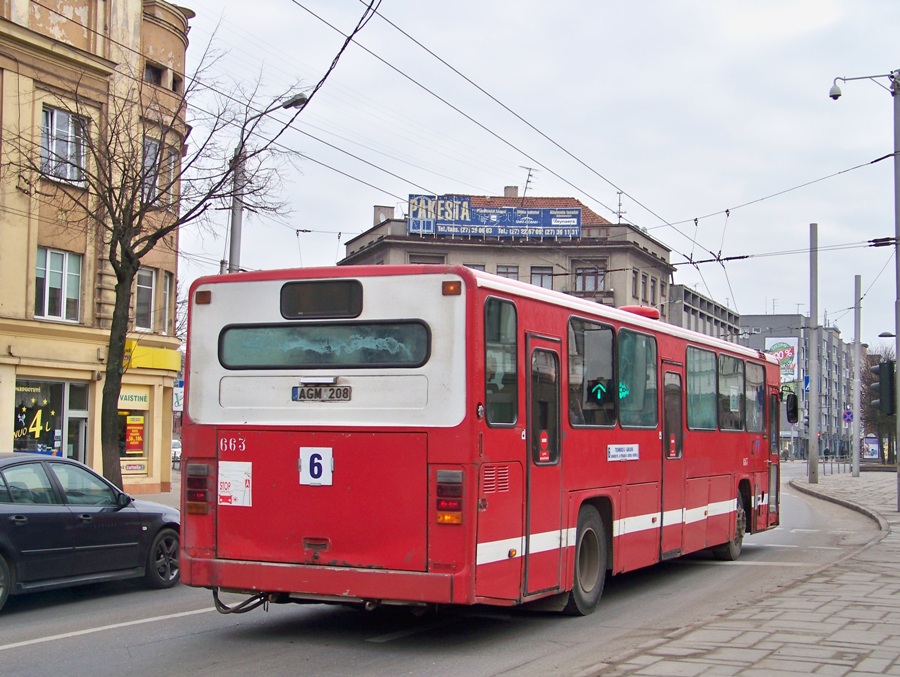 Литва, Scania CN113CLB № 663