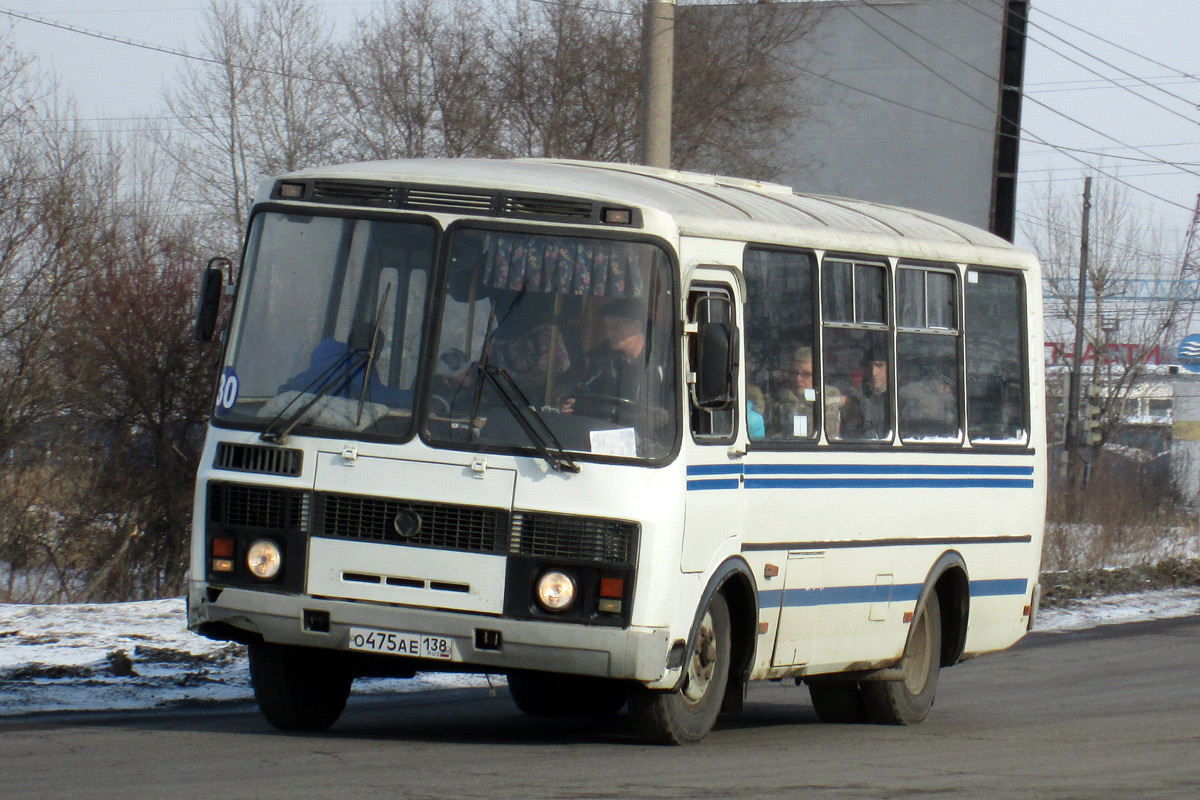 Иркутская область, ПАЗ-32054 № О 475 АЕ 138