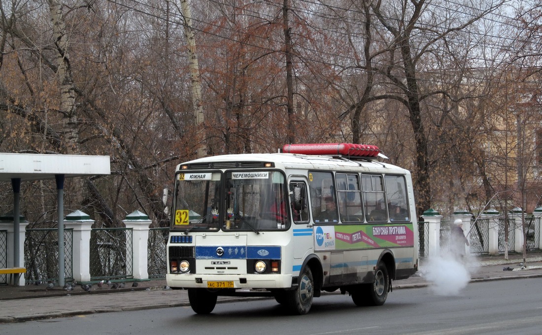 Томская область, ПАЗ-32054 № АС 371 70