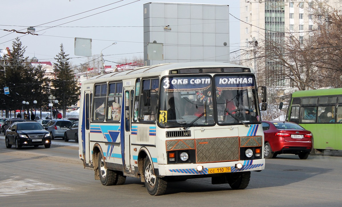 Томская область, ПАЗ-32054 № СС 110 70