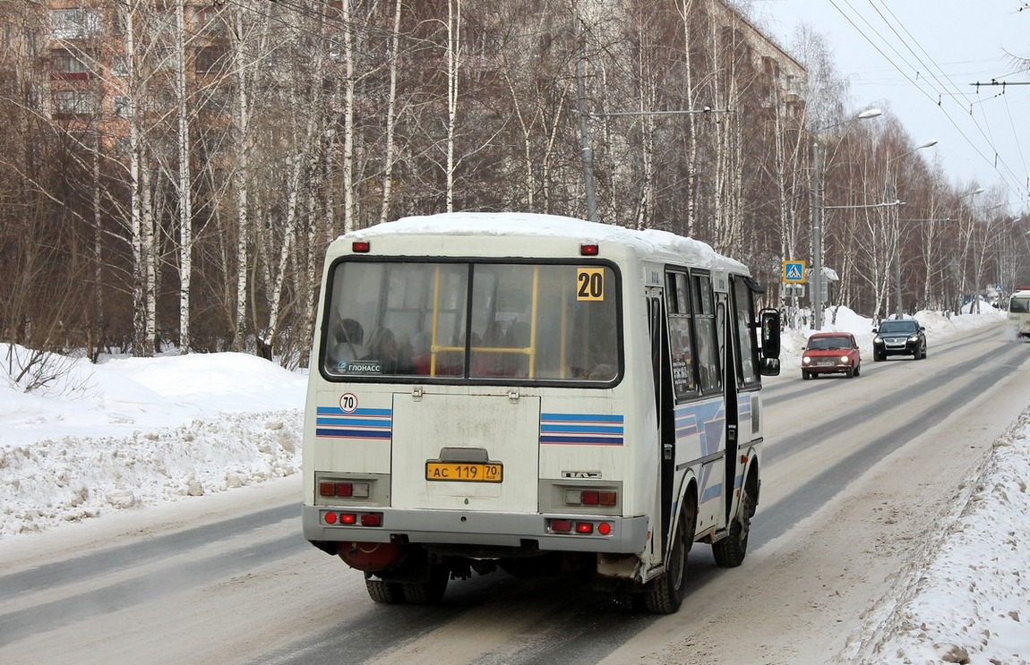 Oblast Tomsk, PAZ-32054 Nr. АС 119 70