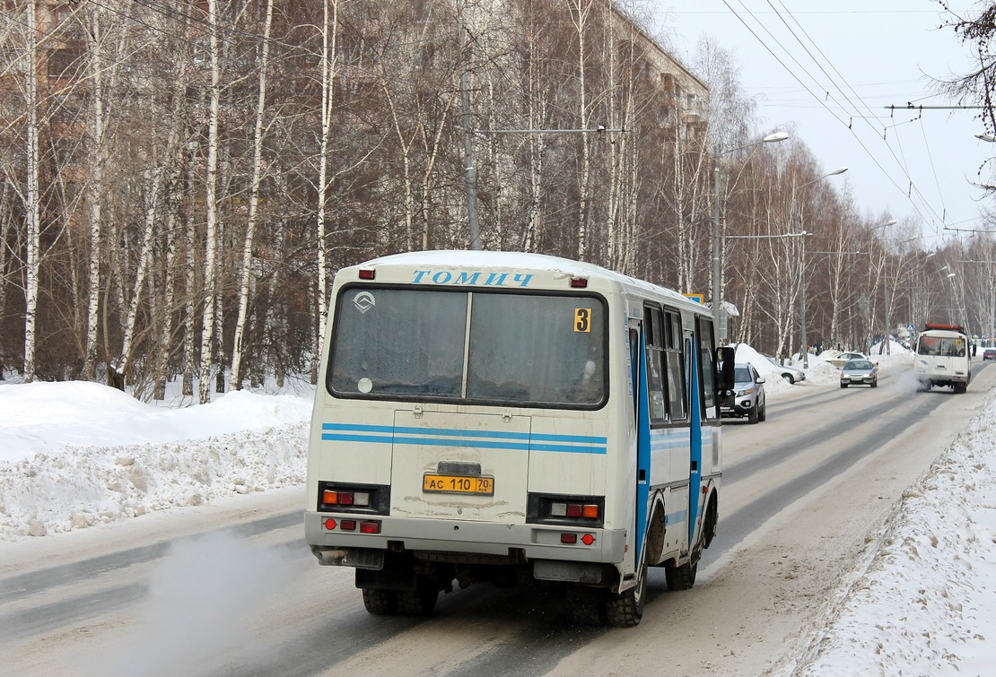 Oblast Tomsk, PAZ-32054 Nr. АС 110 70