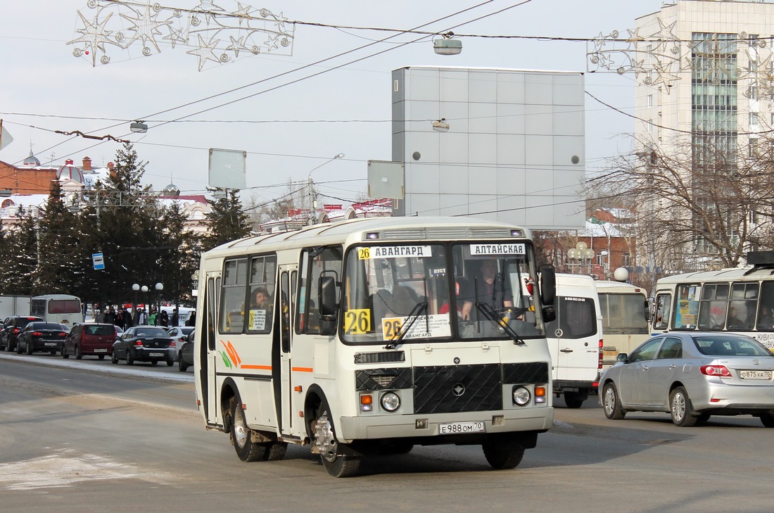 Томская область, ПАЗ-32054 № Е 988 ОМ 70