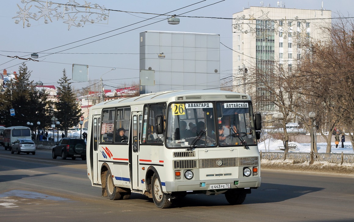 Томская область, ПАЗ-32054 № Е 443 РЕ 70