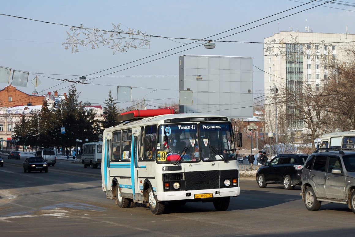 Томская область, ПАЗ-32054 № АС 011 70