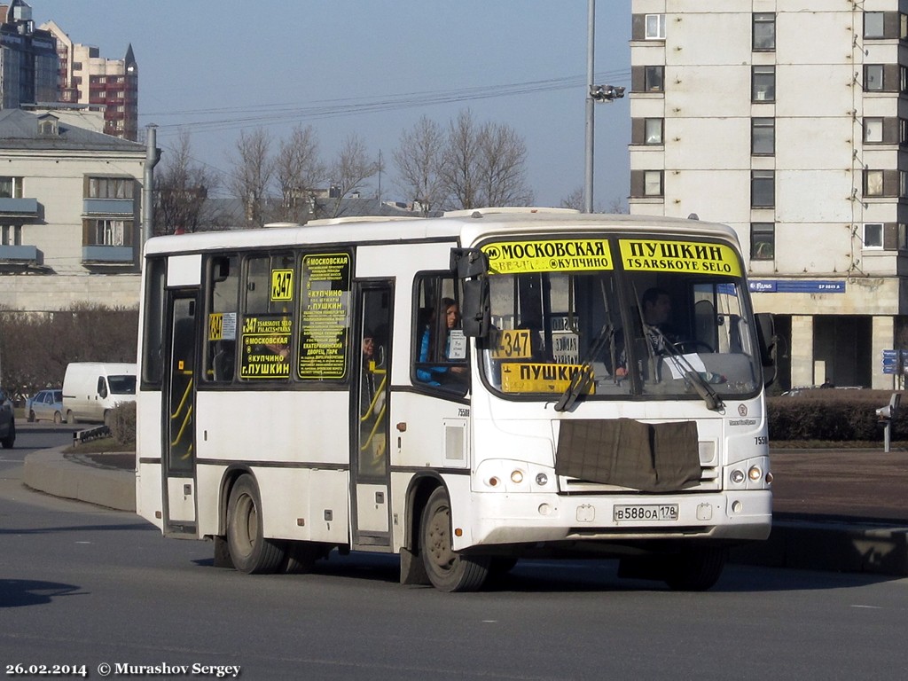 Санкт-Петербург, ПАЗ-320402-05 № В 588 ОА 178