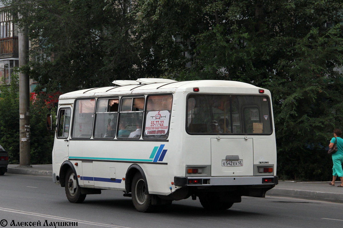 Курганская область, ПАЗ-32053 № Е 542 ЕХ 45