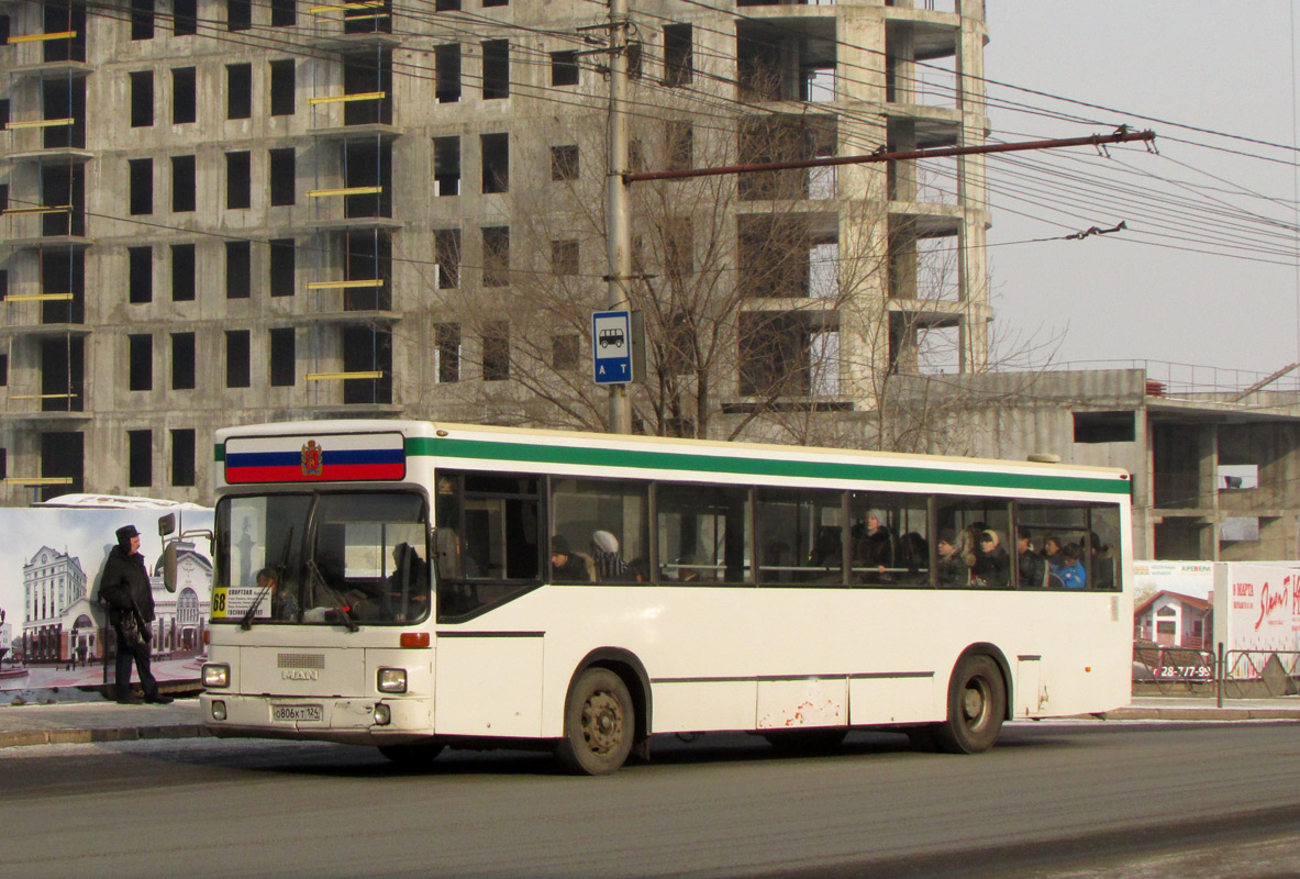 Красноярский край, MAN 791 SL202 № О 806 КТ 124