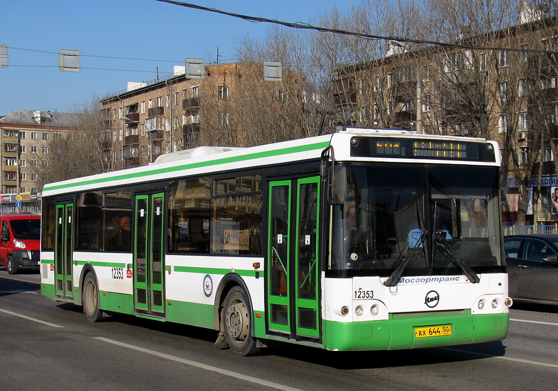 Moscow, LiAZ-5292.21 # 12353