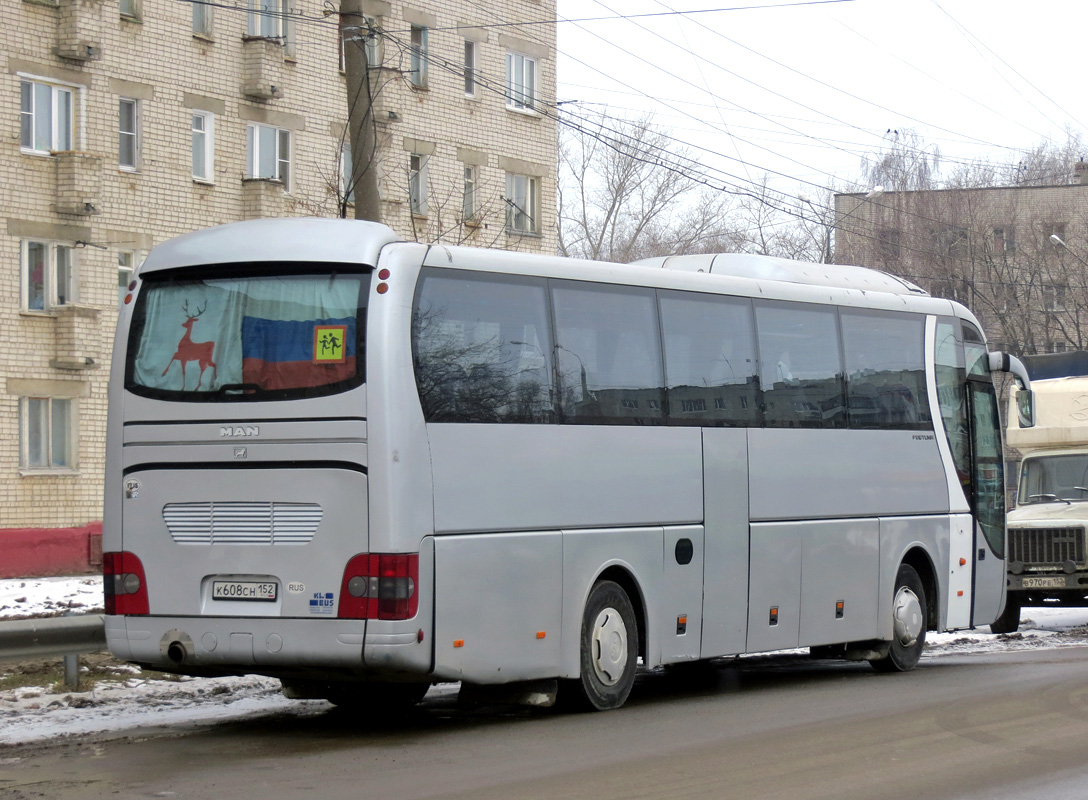 Нижегородская область, MAN R07 Fortuna RHC414 № К 608 СН 152