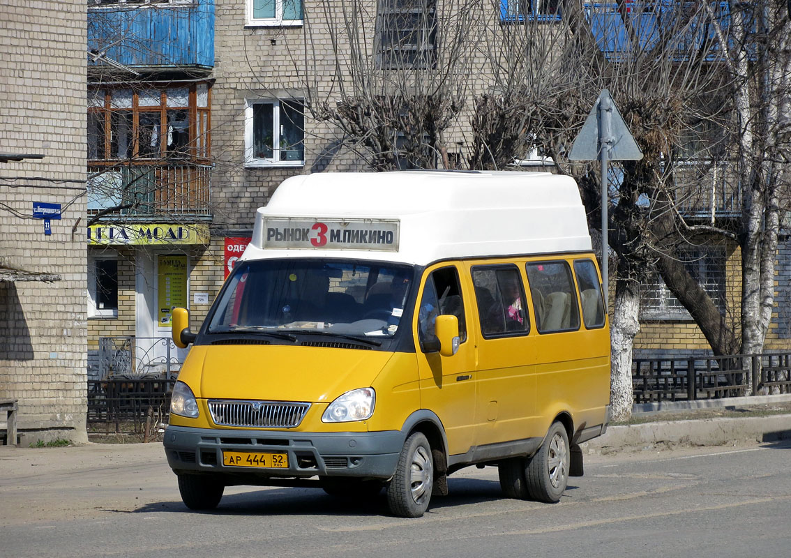 Нижегородская область, ГАЗ-322133 (XTH, X96) № АР 444 52