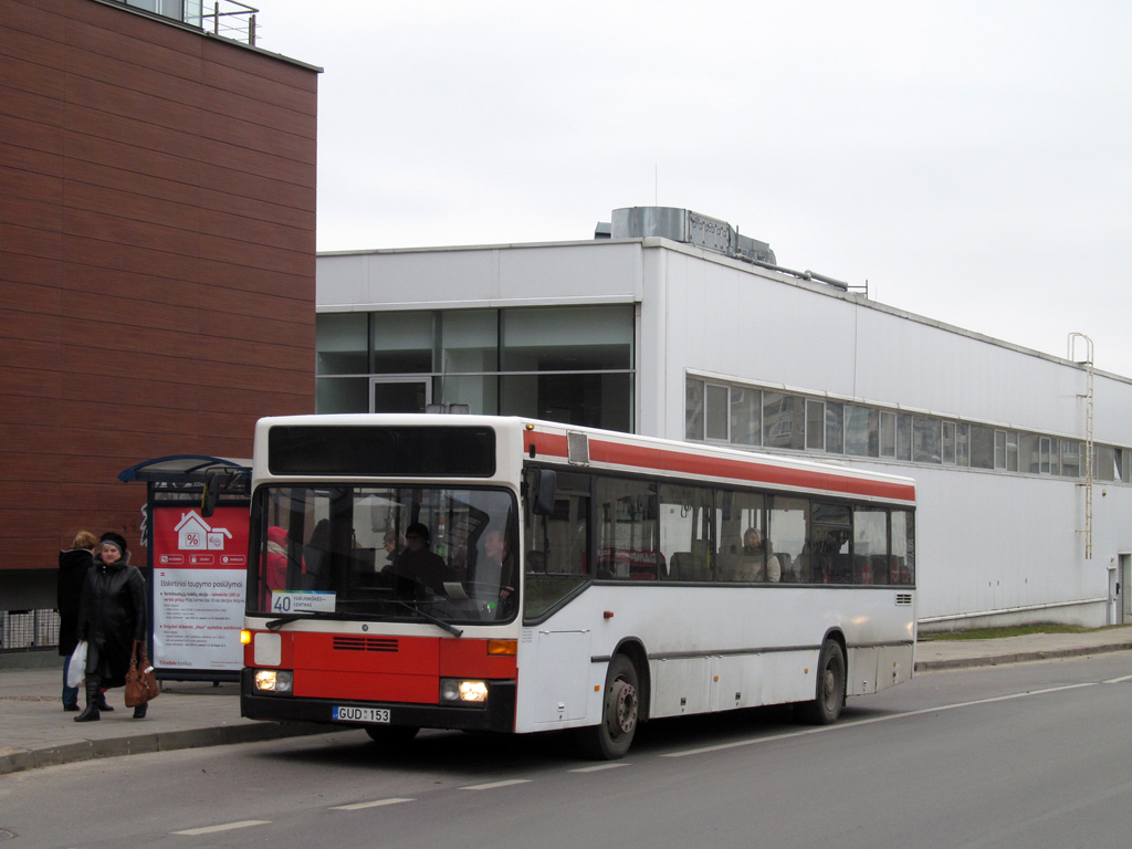 Литва, Mercedes-Benz O405N № GUD 153