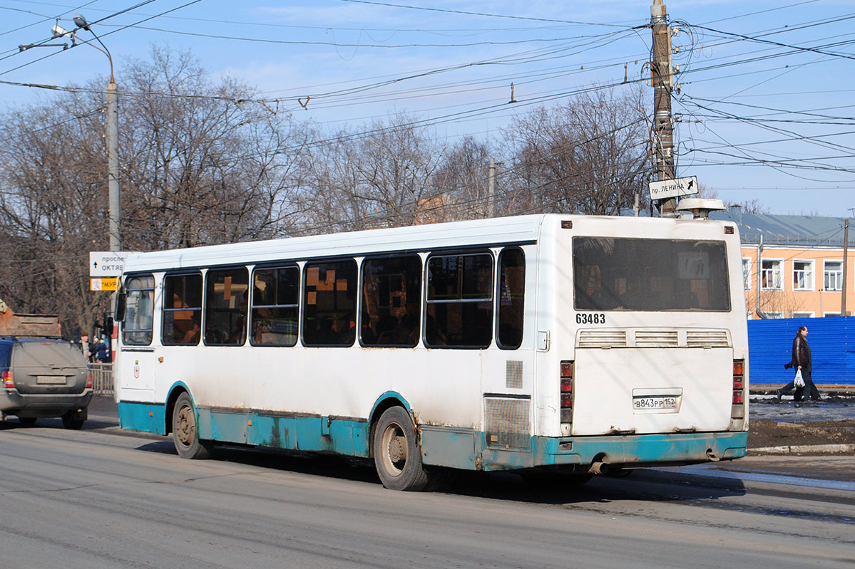 Нижегородская область, ЛиАЗ-5256.25 № 63483