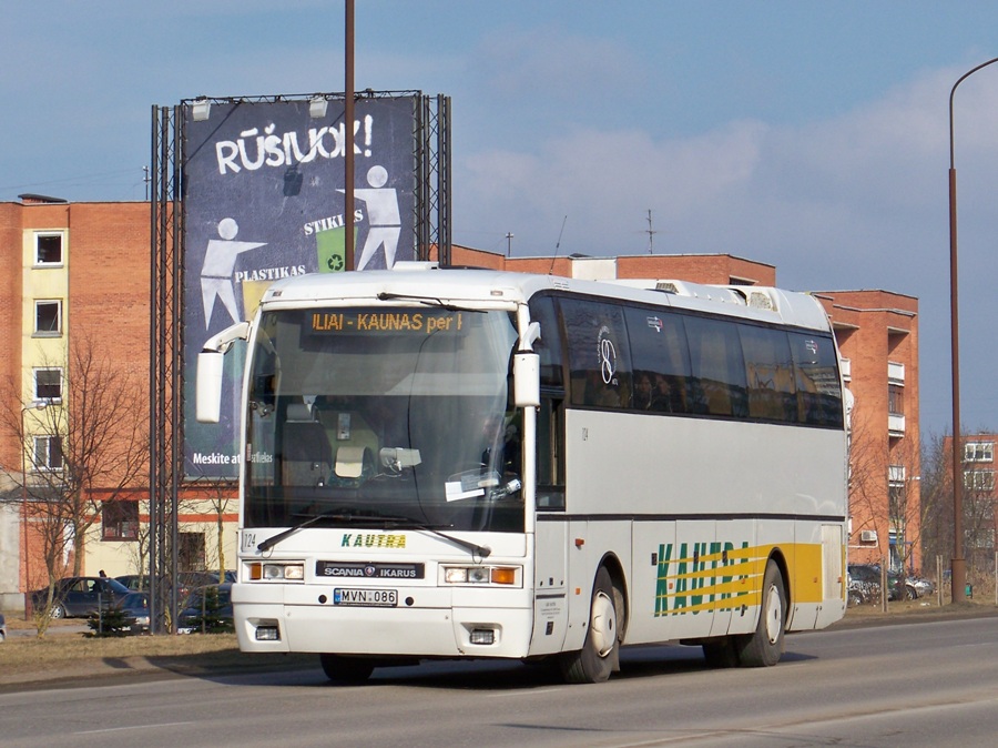 Литва, Ikarus EAG E98.06 № 124