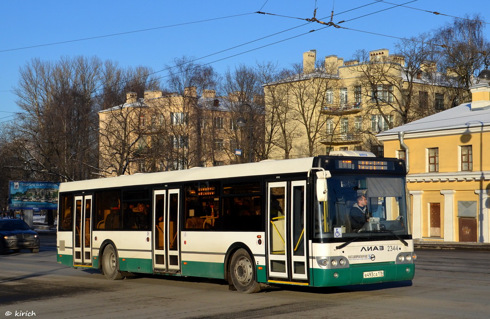 Санкт-Петербург, ЛиАЗ-5292.60 № 2344