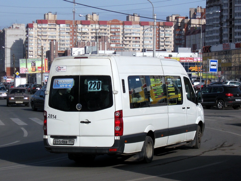 Санкт-Петербург, БТД-2219 (Volkswagen Crafter) № 2814